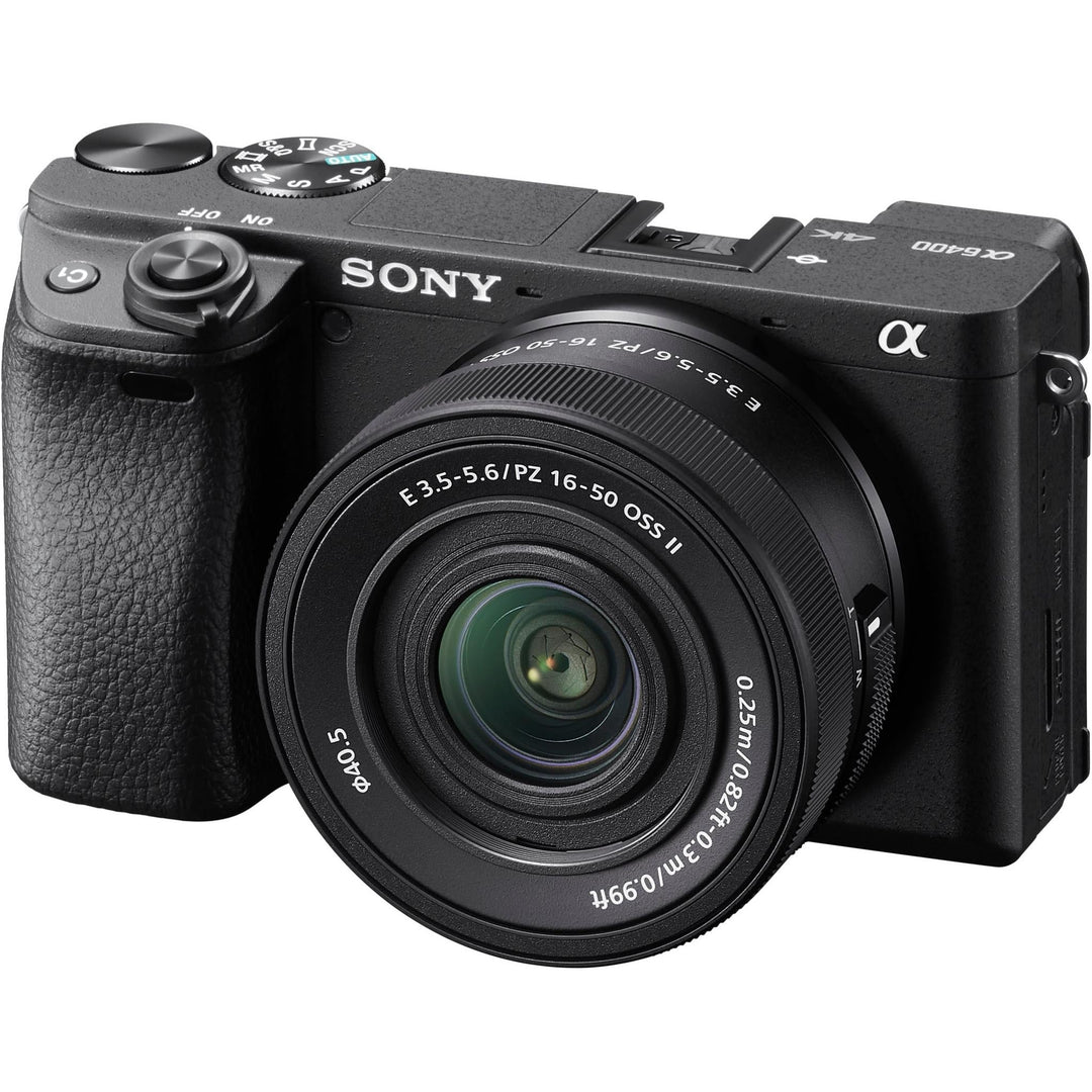 Sony Alpha A6400 Mirrorless Camera with 16-50mm II Lens