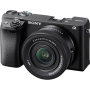 Sony Alpha A6400 Mirrorless Camera with 16-50mm II Lens
