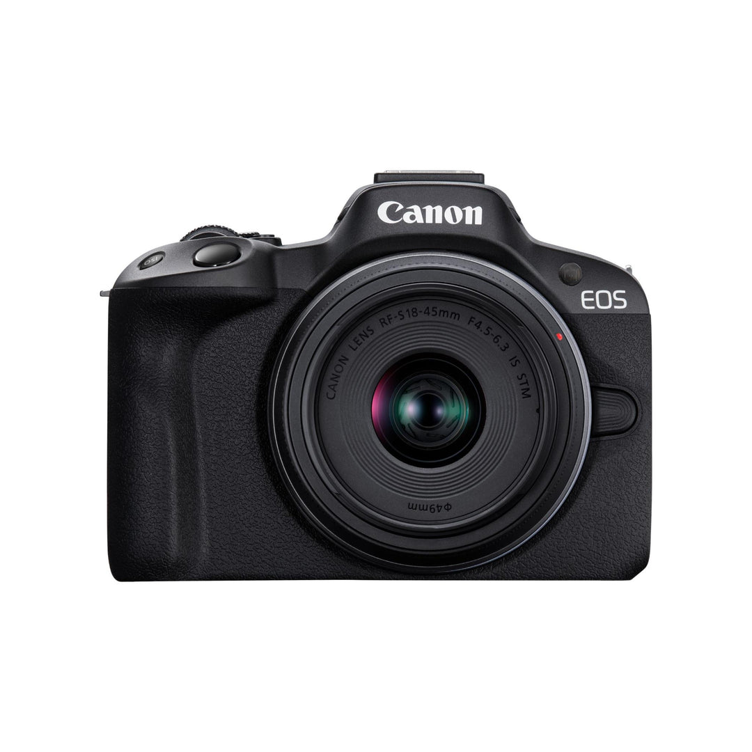 Canon EOS R50 Mirrorless Camera with RFS 18-45mm Lens Kit